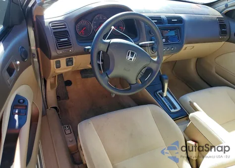 2004 Honda Civic Lx z USA, uszkodzony, nr VIN 1HGEM22514L025672